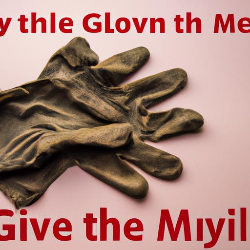 2. A Melodic Call to Action: Join the Glove Recycling Movement