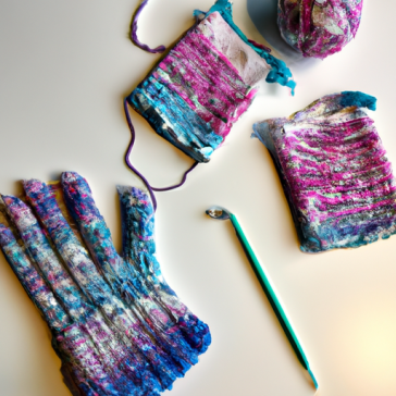 7. Weaving Dreams One Stitch at a Time: A Beginner's Guide to Crocheting Fingerless Gloves