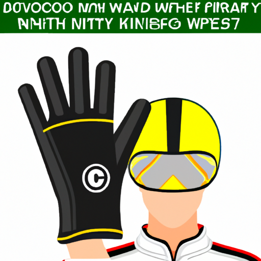 why do f1 drivers wear gloves?