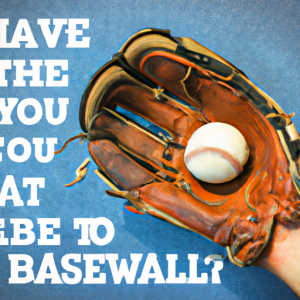 How To Revive A Baseball Glove