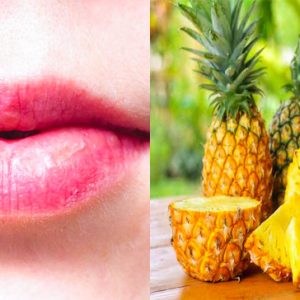pineapple allergy rash
